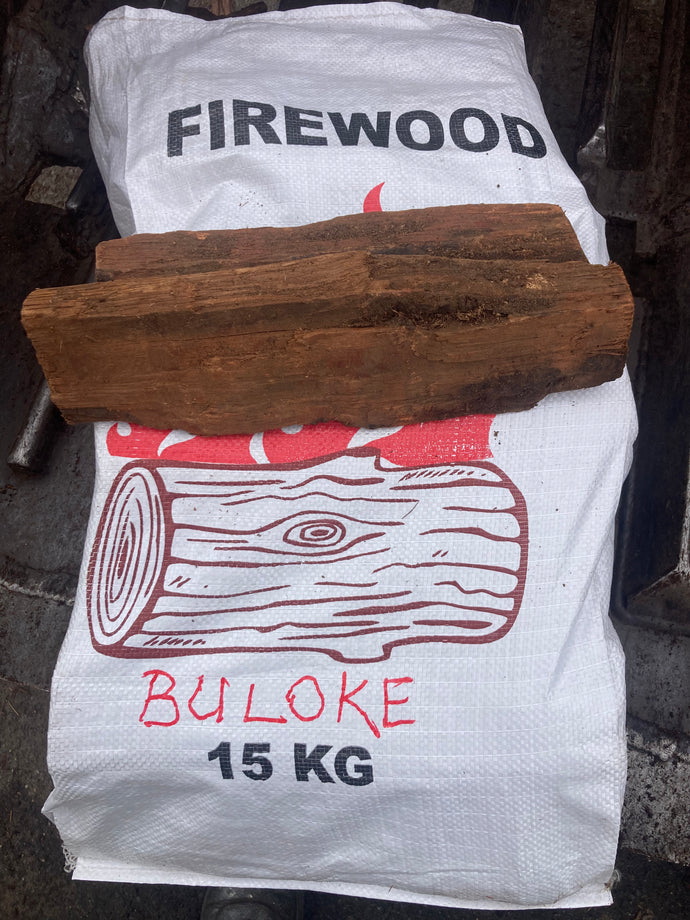 15kg Bagged Australian Buloke (Bull Oak) Firewood